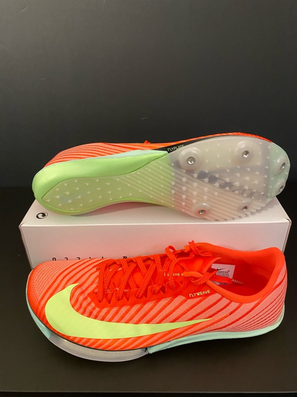 Nike Air Zoom Max Fly 2 Track & Field Spike Bright Crimson FD8395-600